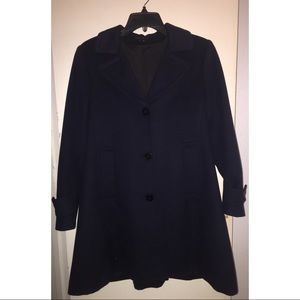 Theory wool cashmere coat
